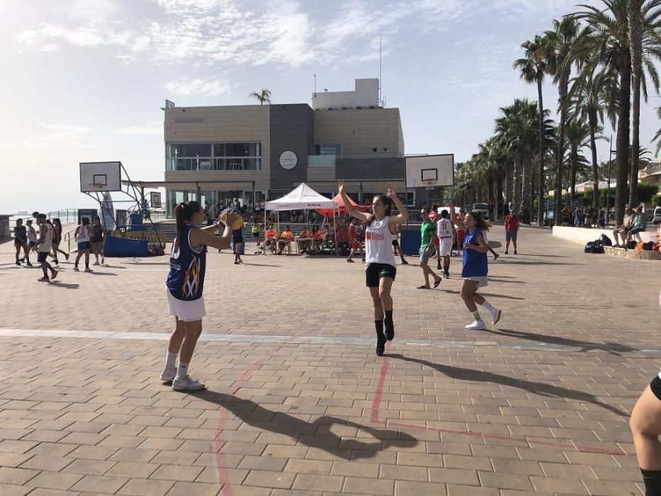 Campeonato de baloncesto 3x3 en La Ribera