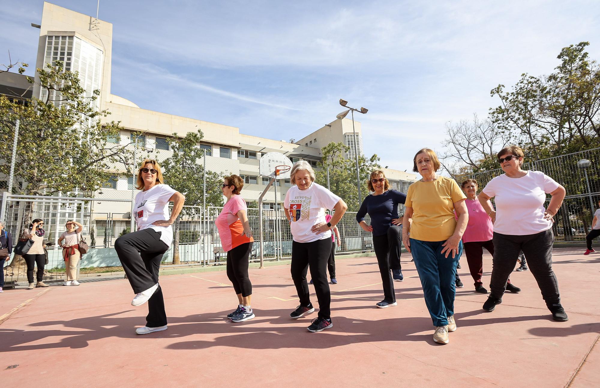 Programa "Ejercicio físico para todos" en Alicante