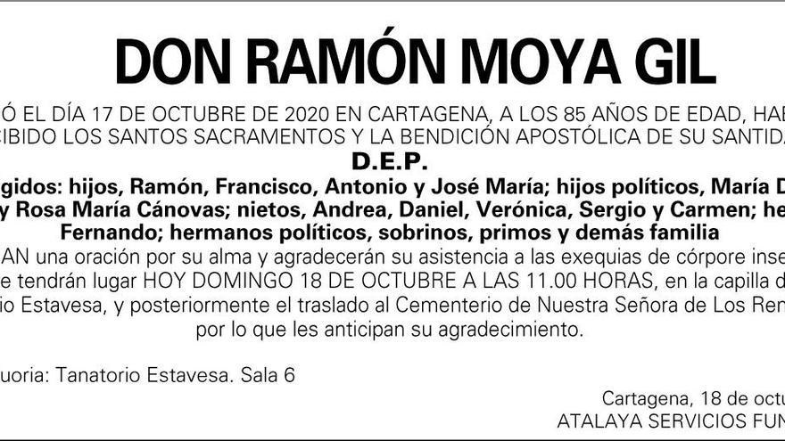 D. Ramón Moya Gil