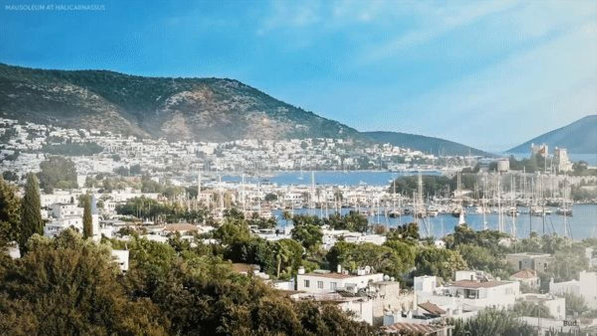 Mausoleo de Halicarnaso, reconstrucción en tiempo real