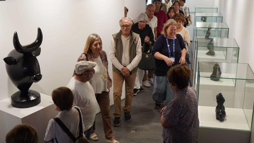 Baltasar Lobo se acerca a la Fundación Personas de Zamora