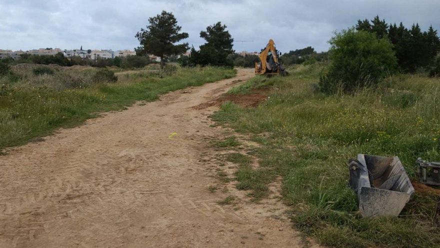 Arrancan las obras de la nueva zona de lanzamientos en Ibiza