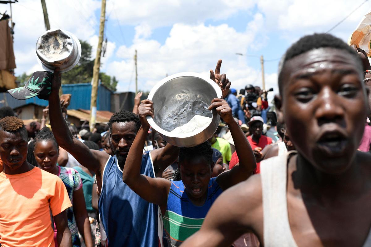 Protestas en Kenia contra el mandato del presidente Ruto