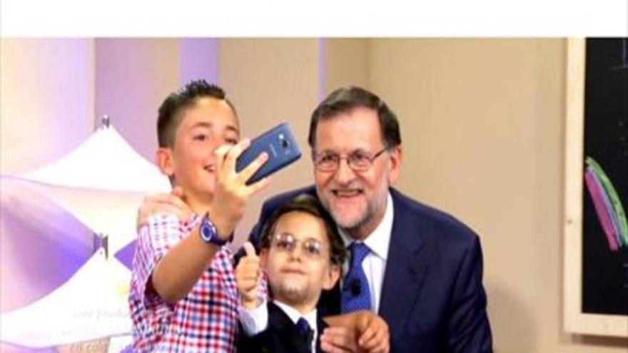 Rajoy se reencuentra con su &quot;miniyo&quot;