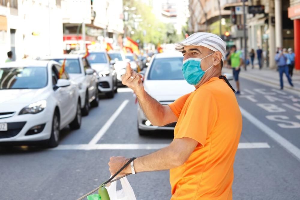 Manifestación contra el Gobierno de Sánchez