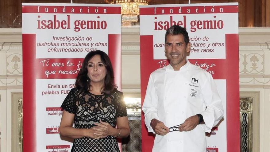 Isabel Gemio y Paco Roncero presentan la cena solidaria 10 Estrellas Michelin