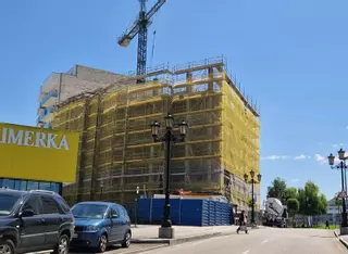 Los datos de la reactivación de la construcción en Oviedo: las licencias para pisos se disparan