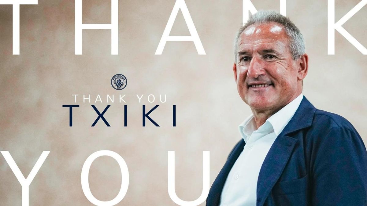 Txiki Begiristain se despide del Manchester City