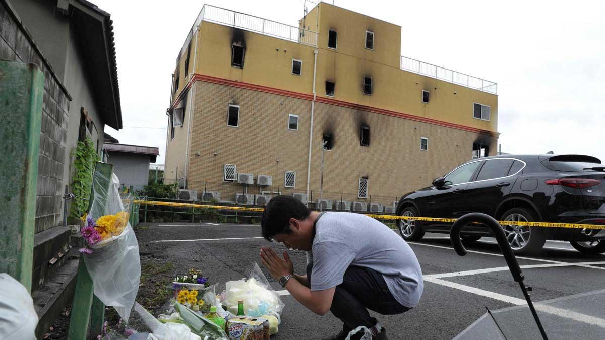 Al menos 33 muertos y decenas de heridos por el incendio provocado en el edificio de Kyoto Animation (Japón).