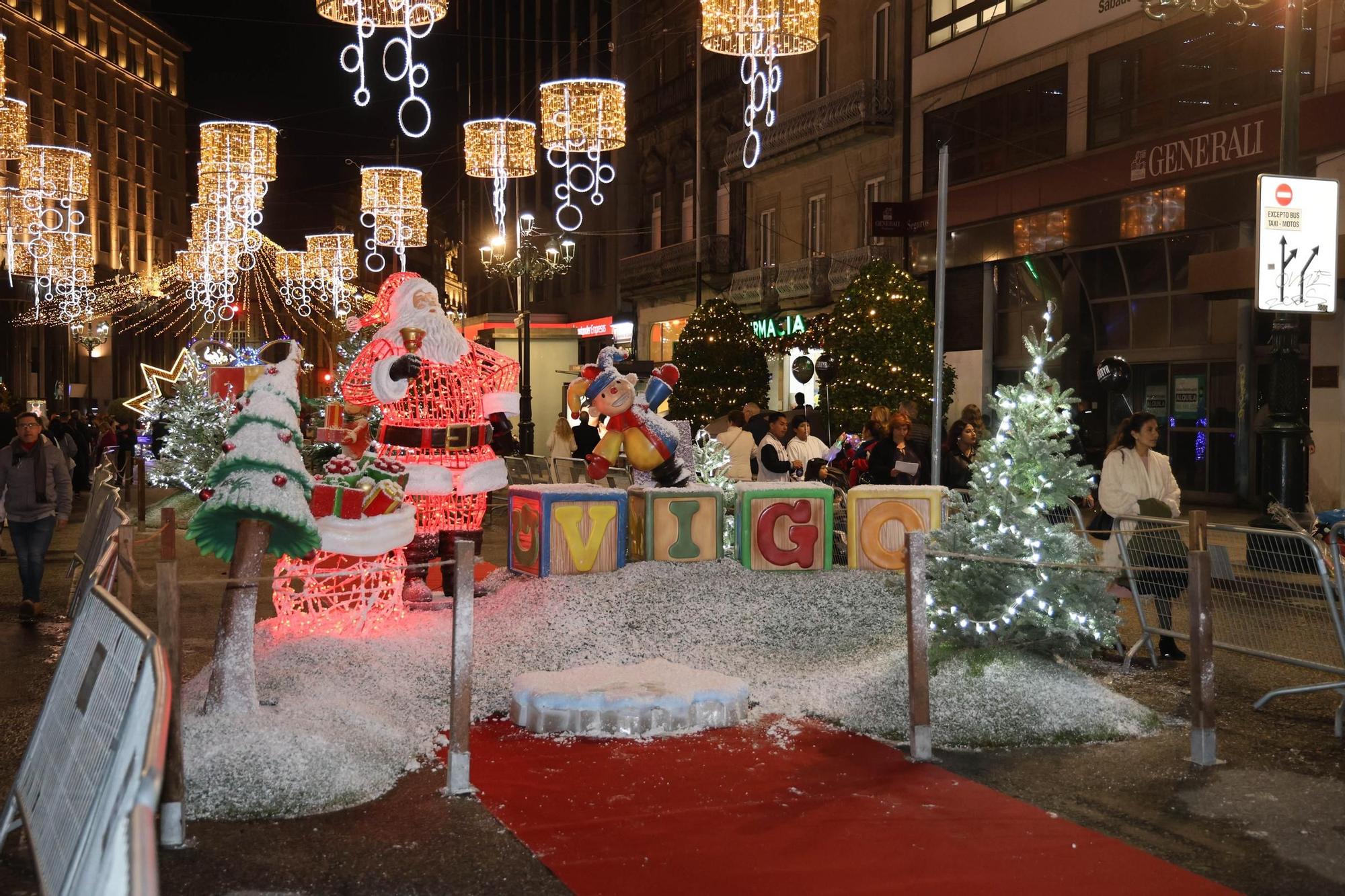 La Navidad de Vigo ya deslumbra al mundo