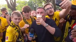 ¿Estaba Jamie Carragher borracho en Dortmund?