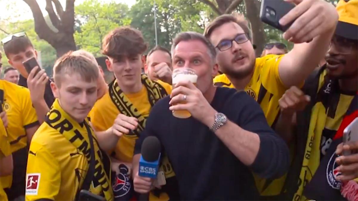 ¿Estaba Jamie Carragher trabajando borracho en Dortmund?