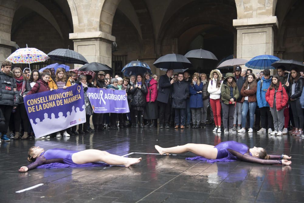 Pere Aragonès visita l'Ajuntament de Manresa