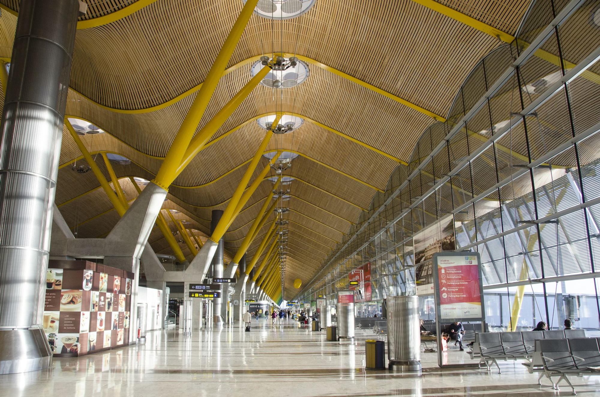 Terminal 4 del Aeropuerto de Madrid.