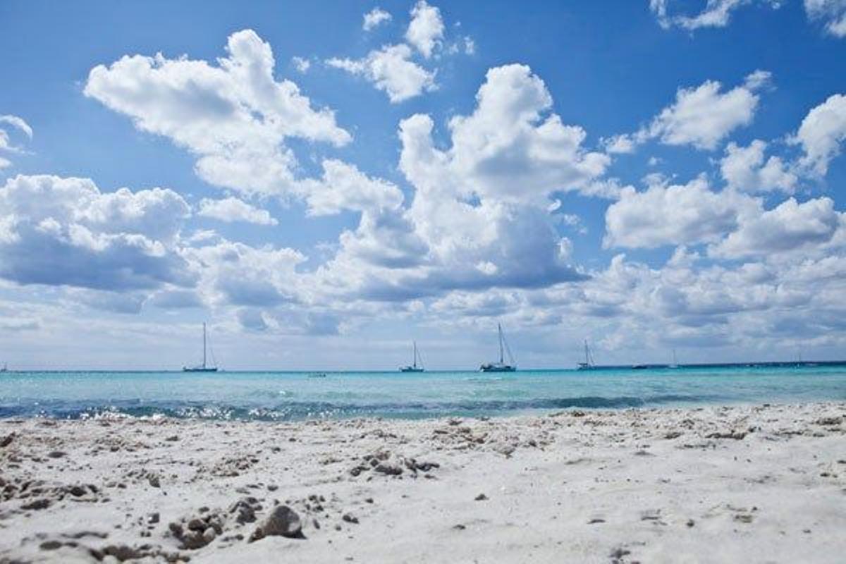 Mojarse los pies en una playa virgen de Mallorca