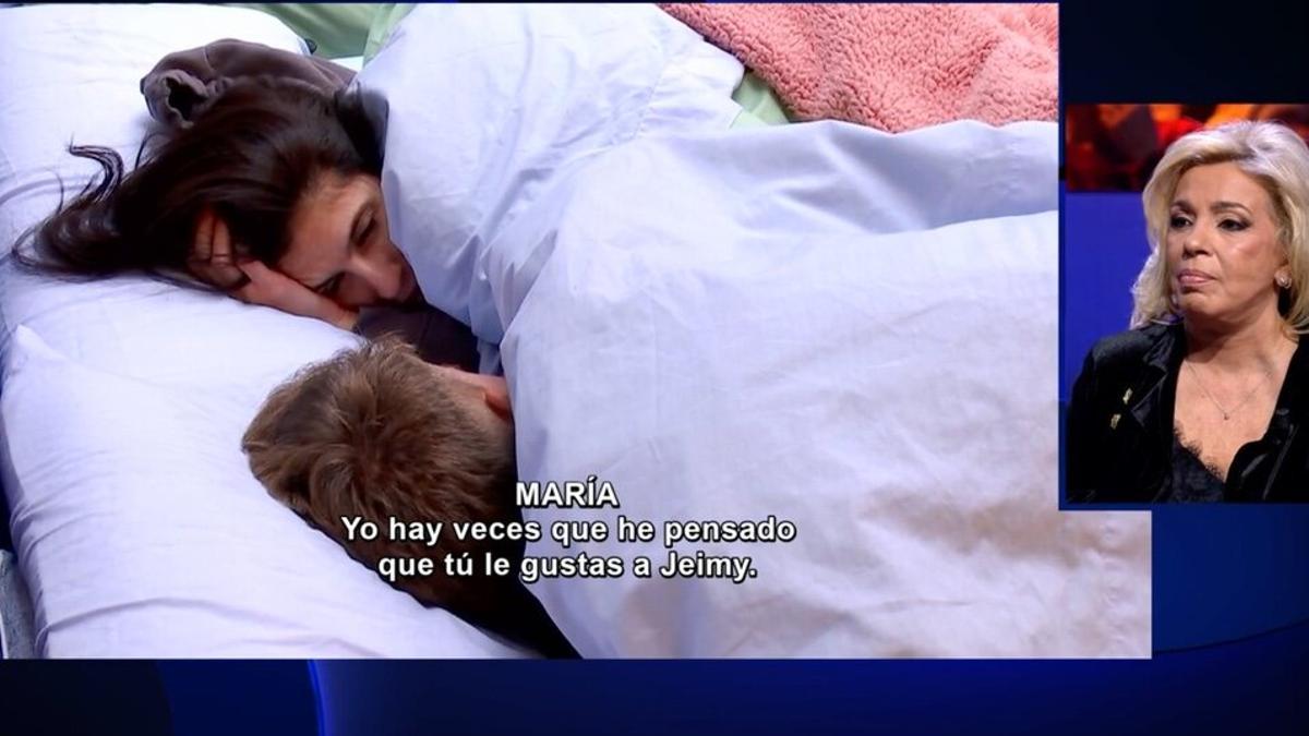 Carmen Borrego sentencia el futuro de la relación de su hijo con María 'la jerezana' y revela lo que siente por Paola Olmedo: &quot;Muy enamorado&quot;