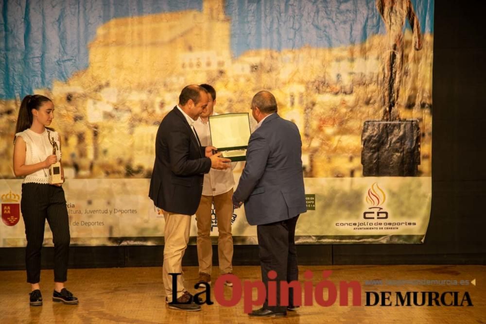 Gala de premios al Deporte murciano en Cehegín