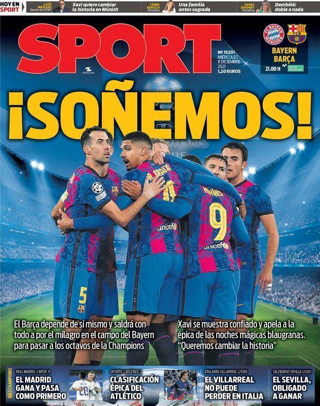 Las portadas de la prensa deportiva de hoy