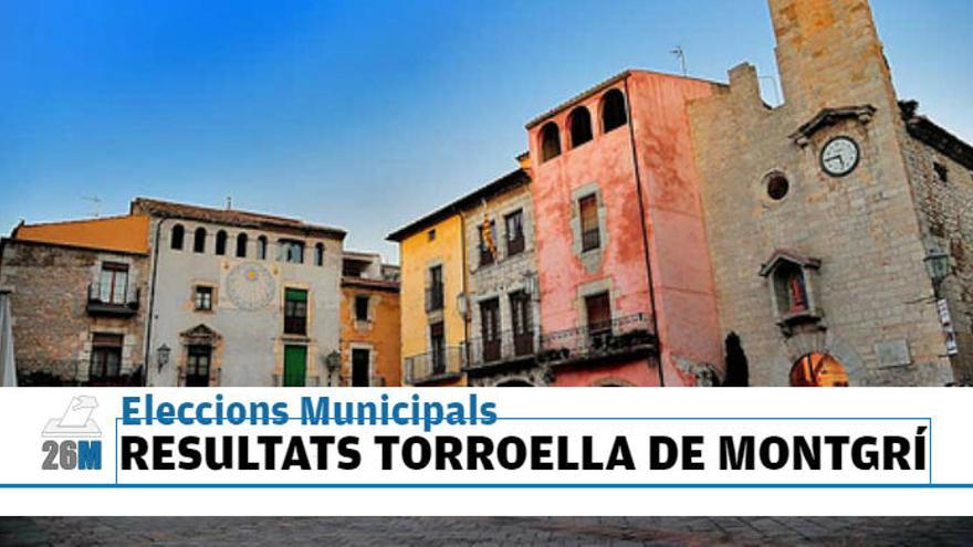 Eleccions municipals: Resultats a Torroella de Montgrí