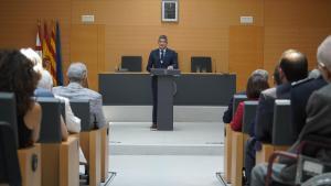 David Quirós toma posesión como alcalde de LHospitalet de Llobregat.