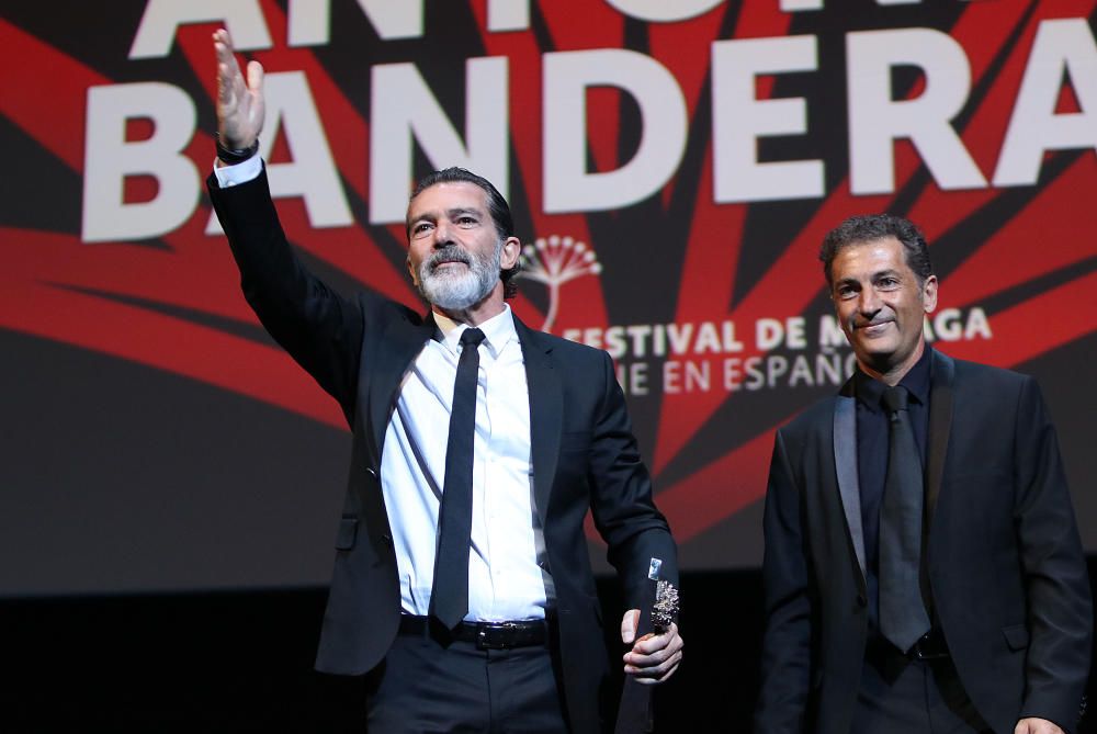 Antonio Banderas, Biznaga de Oro honorífica del Festival de Málaga