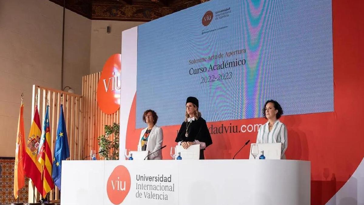 Acto de Apertura del Curso Académico 2022-2023 de la Universidad Internacional de Valencia