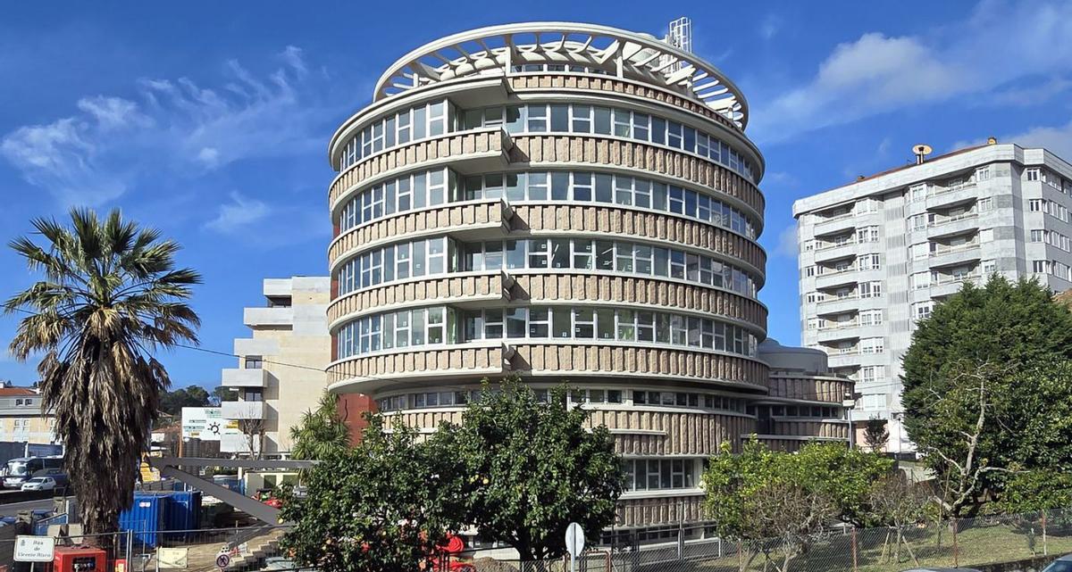 El estado actual del edificio del antiguo Cíes