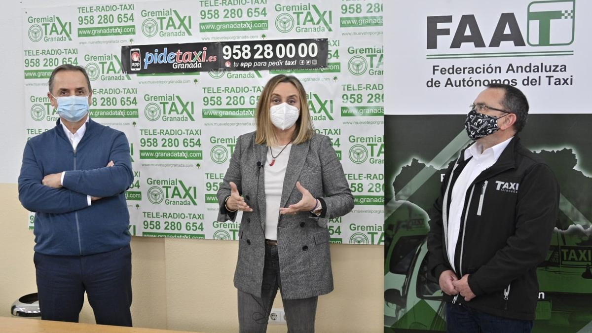 Marifrán Carazo anuncia la aprobación del decreto de modernización del sector del taxi