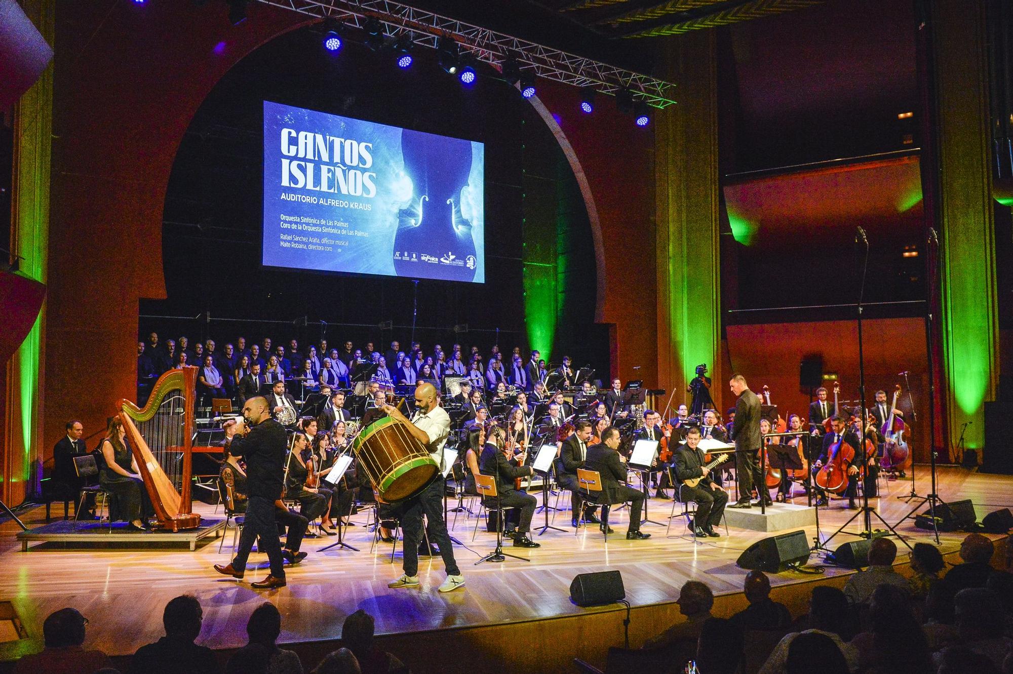 Espectáculo 'Cantos isleños' por el 25º aniversario del Auditorio Alfredo Kraus