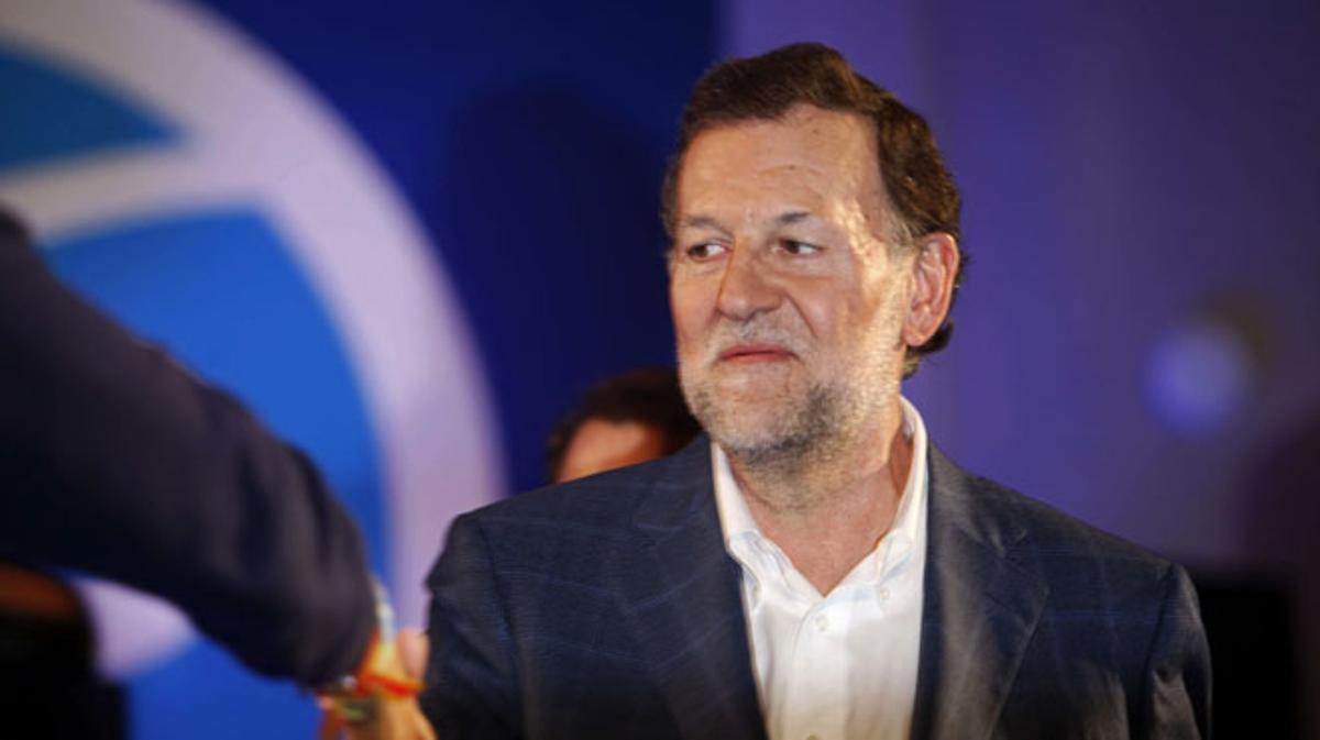 Mariano Rajoy, minuts després de l’agressió: Estic molt bé, estupendament, sense problema