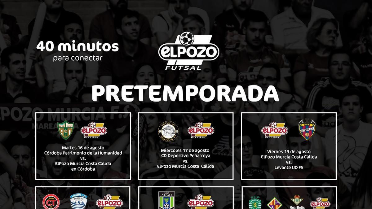 PARTIDOS PRETEMPORADA