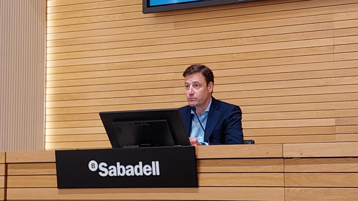 El director Financiero del Sabadell, Leopoldo Alvear.