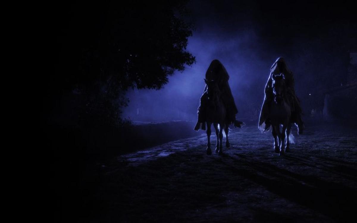 Imagen de unos jinetes.