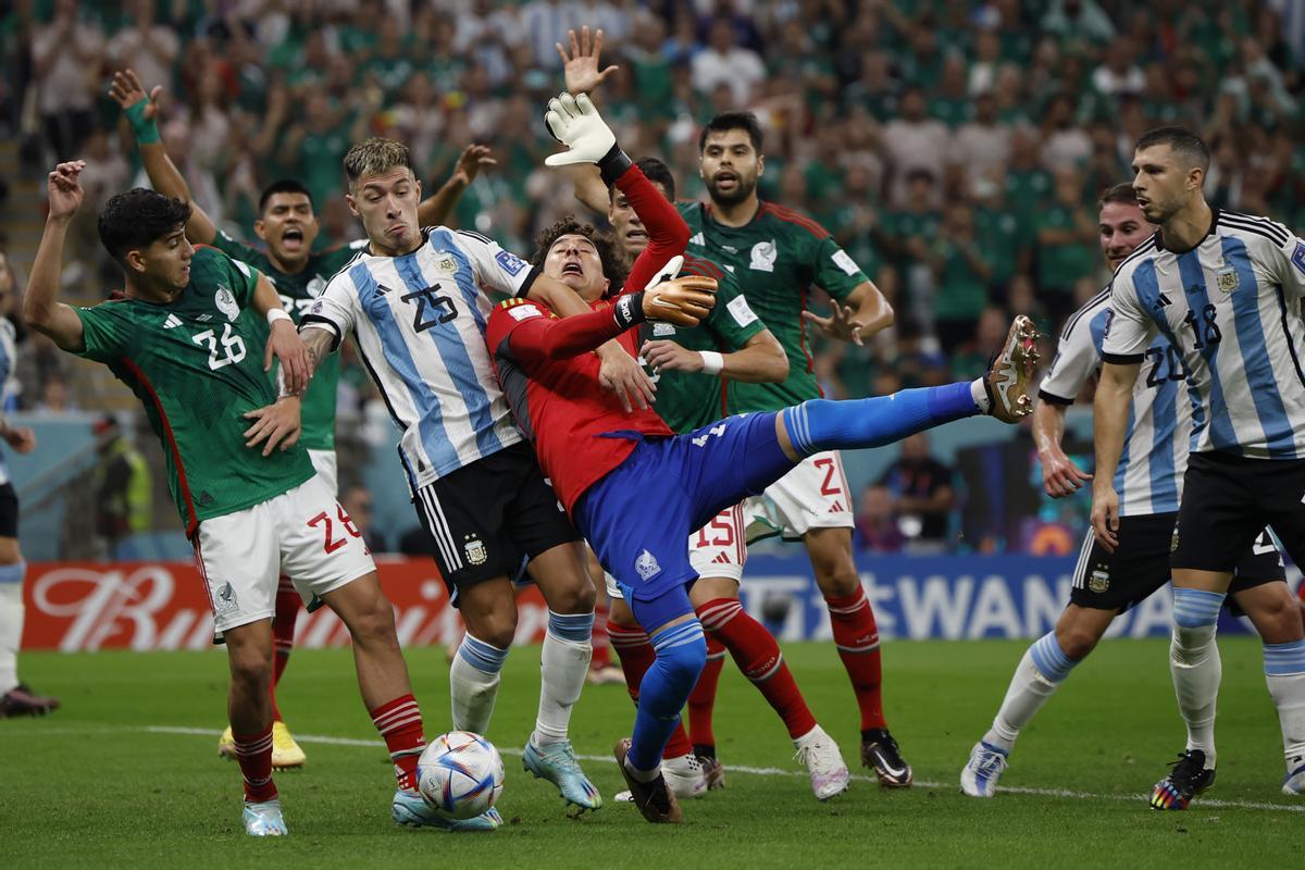 Partido Argentina-México del Mundial