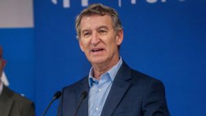 El president del PP, Alberto Núñez Feijóo, el dia 11 passat a Barcelona.