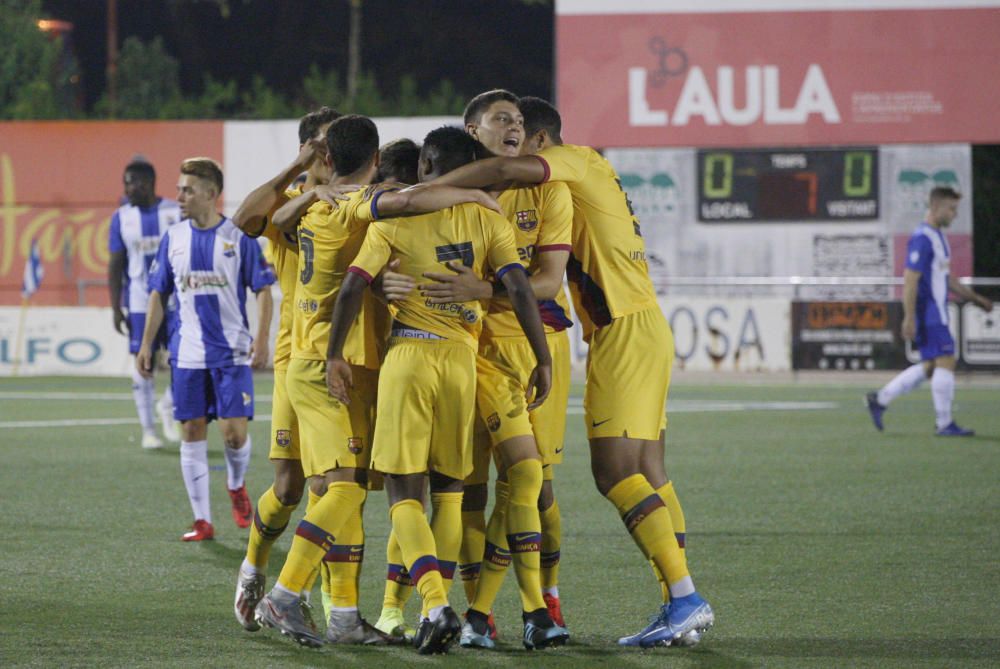 El Barça B s''endú el torneig de l''Estany amb una golejada