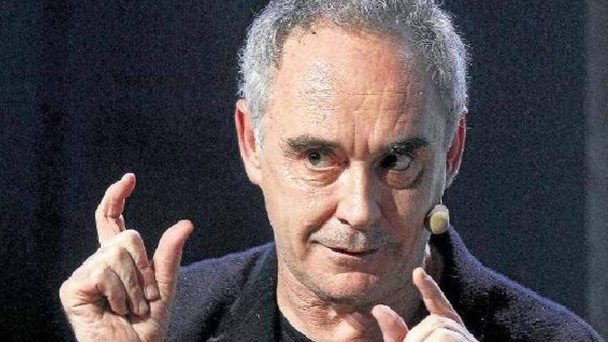 Ferran Adrià erklärt Innovation auf Mallorca
