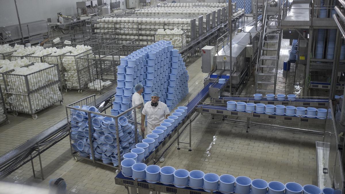 Instalaciones de Quesos el Pastor en Santa Cristina de la Polvorosa.