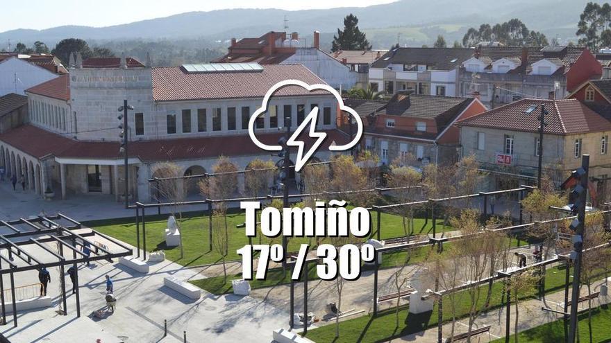 El tiempo en Tomiño: previsión meteorológica para hoy, jueves 27 de junio
