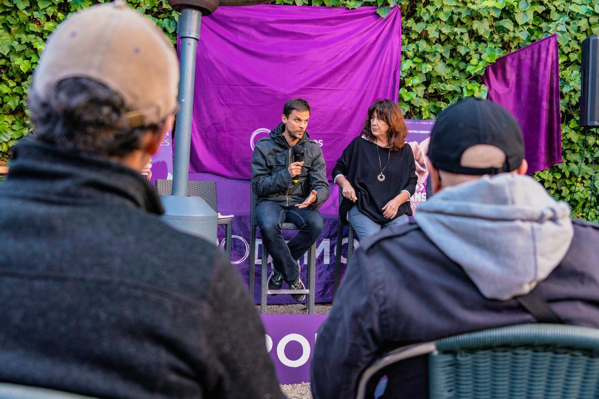 Jaén y López en el acto de ayer en Cáceres.