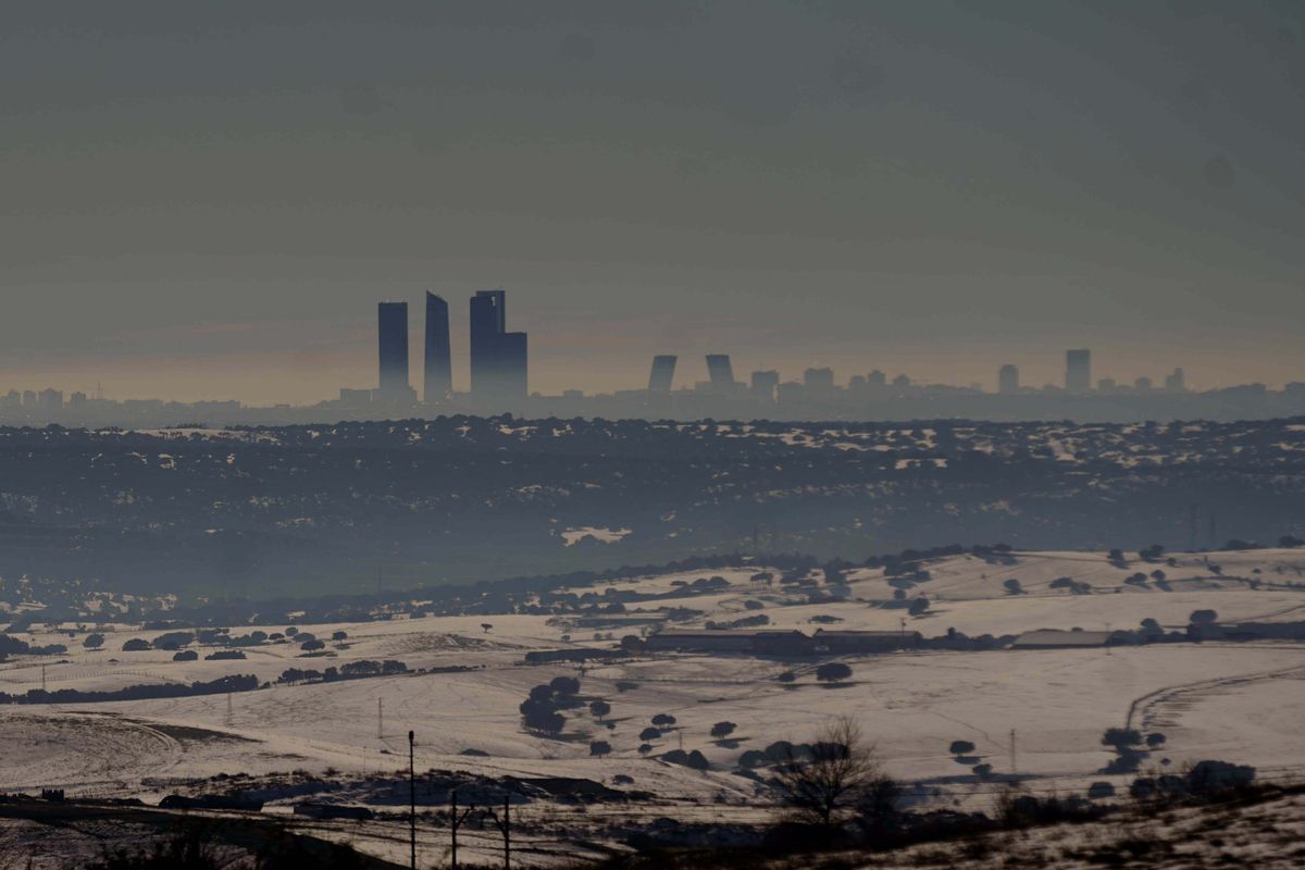 Contaminación en Madrid.