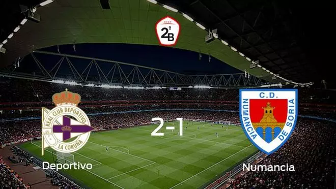 Los tres puntos se quedan en casa: Deportivo 2-1 Numancia