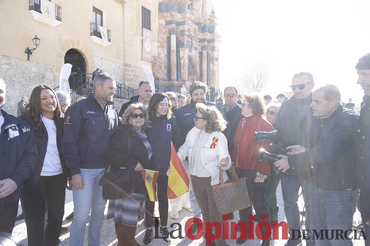 Así ha sido la visita de Isabel Díaz Ayuso a Caravaca de la Cruz
