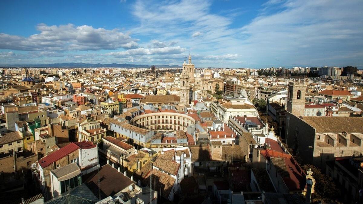 Vista aérea de Ciutata Vella.