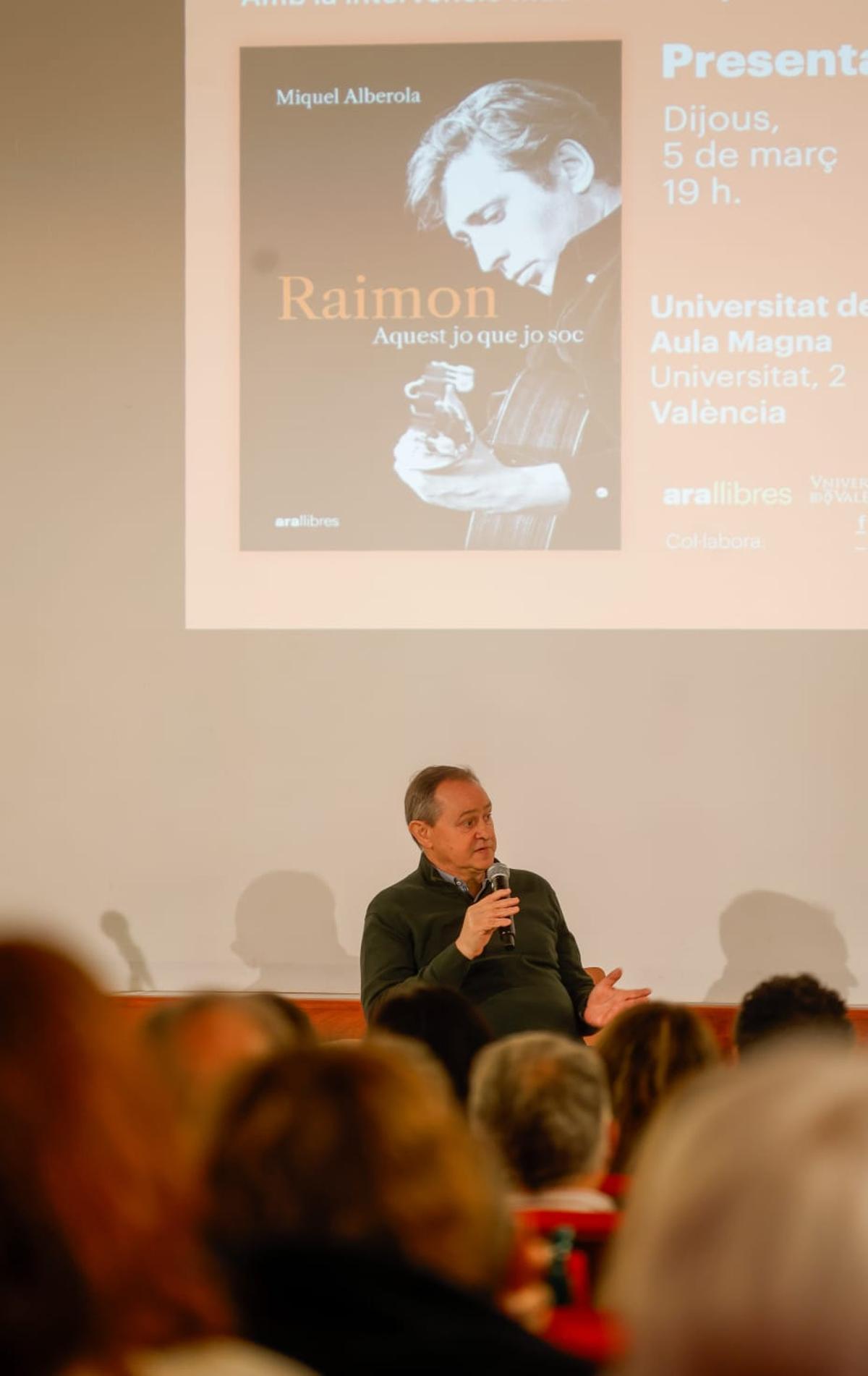 Presentación de la biografía 'Raimon. Aquest jo que sóc jo'