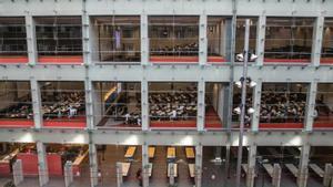 Campus de la Ciutadella de la Universtitat Pompeu Fabra (UPF) la semana pasada durante los exámenes de la selectividad.