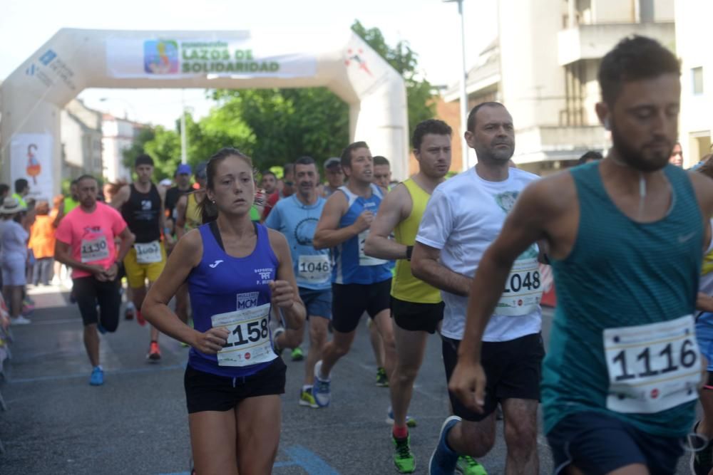 Carrera solidaria Ladesol en Vilagarcía de Arousa