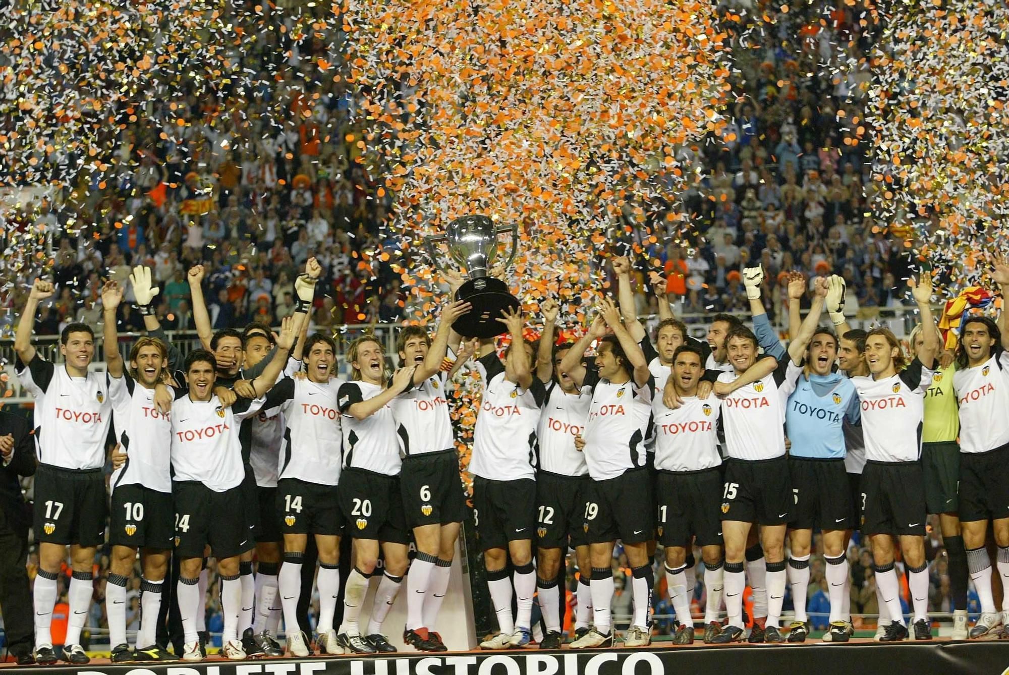 20 años del doblete del Valencia