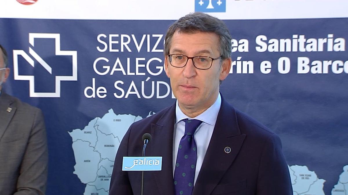 Feijóo: "En estos momentos estamos construyendo diez centros de salud en Galicia"