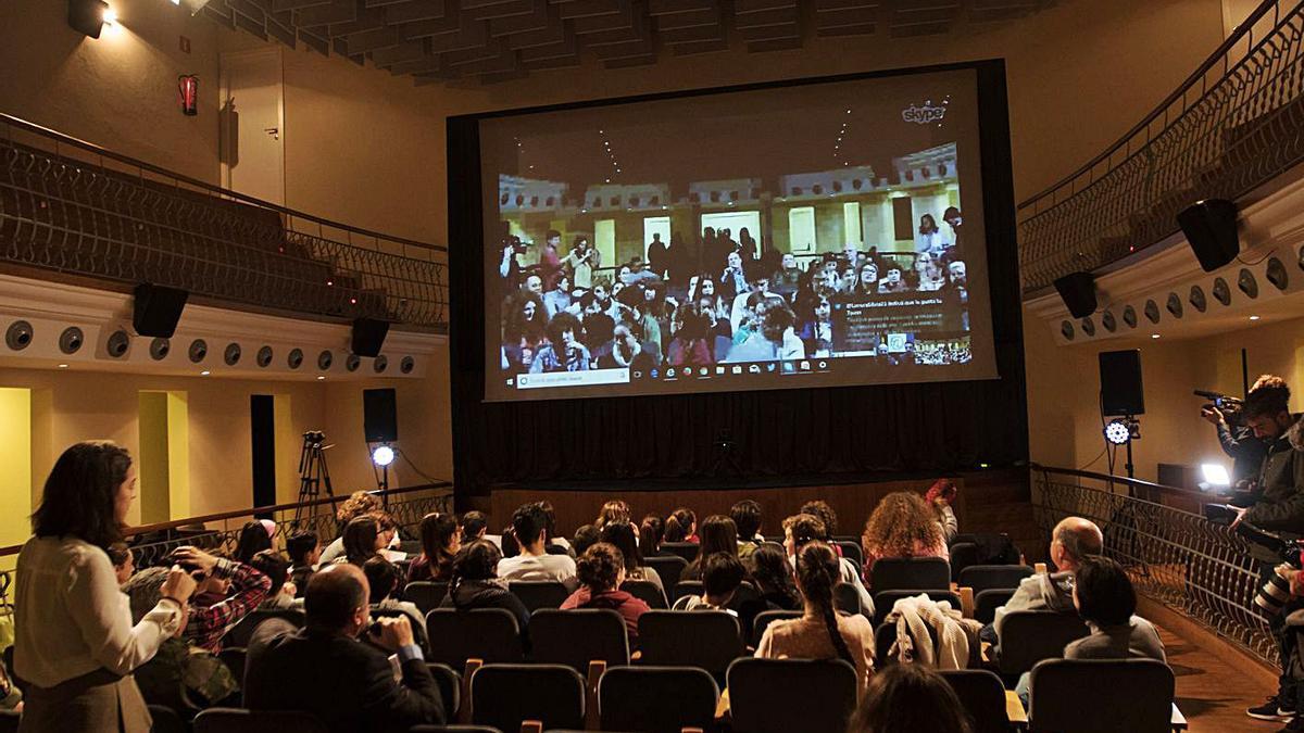 Imagen de archivo del Teatro España, donde se celebrará la entrega de premios.  |  VICENT MARÍ